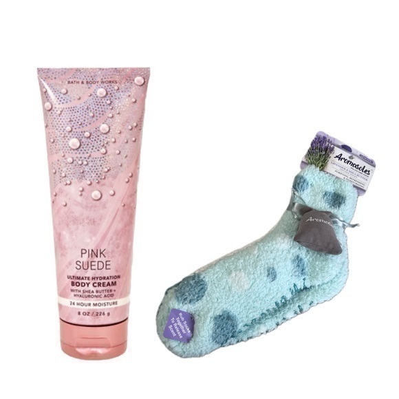 NWT Bath & Body Works Shea Butter Moisturizer & Aromasoles Gift New - Picture 1 of 10